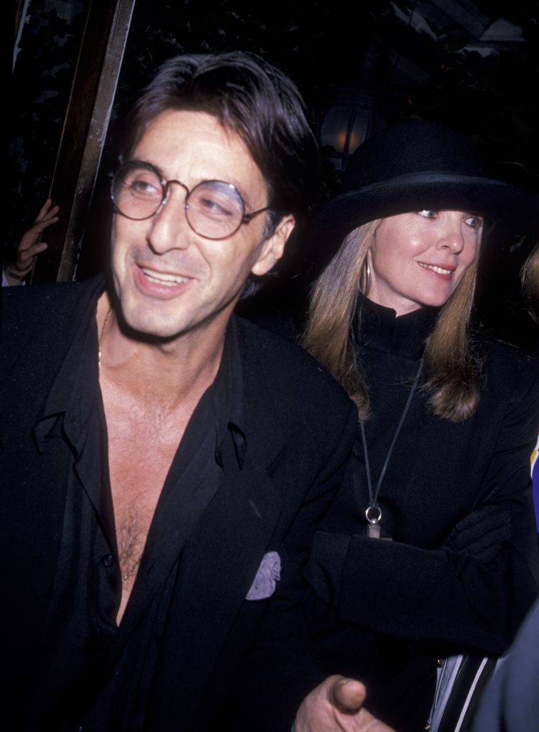Al Pacino with Diane Keaton
