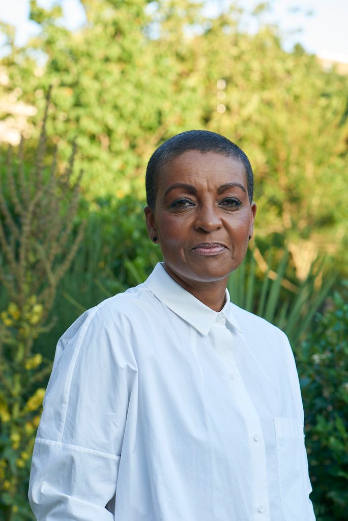 Adjoa Andoh photographed in West London.