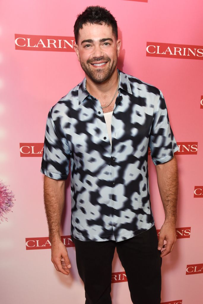 Jesse Metcalfe attends Clarins' new product launch party