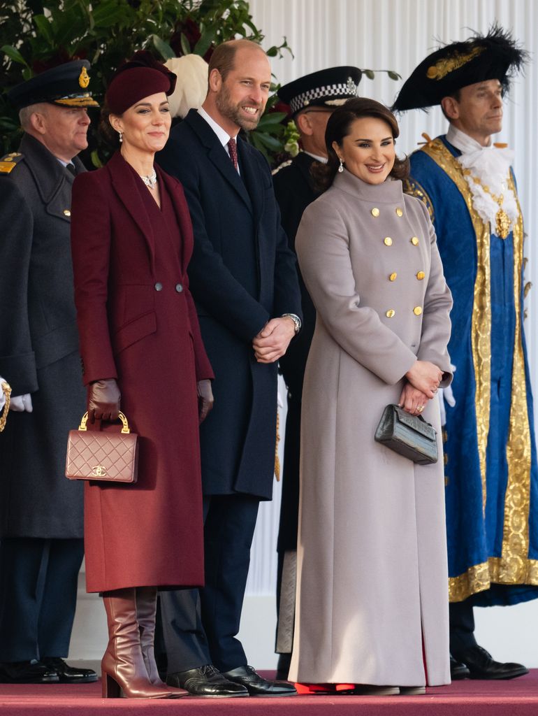 royals during qatar state visit