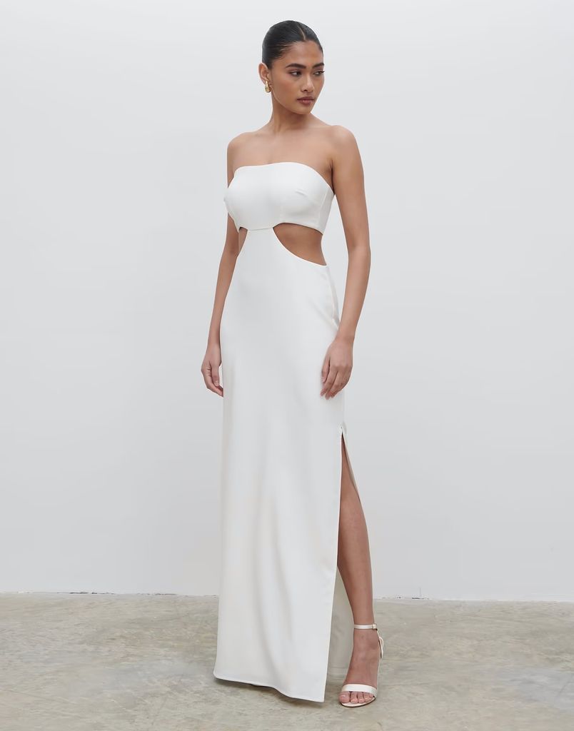 Pretty Lavish cut-out dress