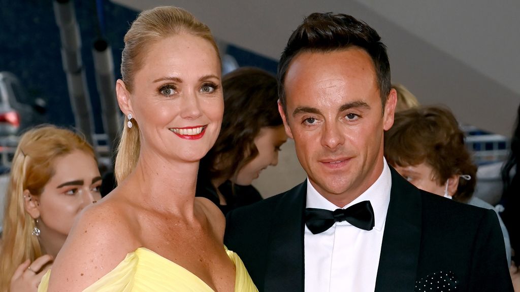 Anne-Marie Corbett and Ant McPartlin at the 2021 National Television Awards