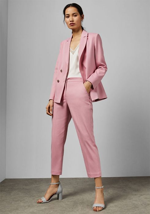 pink suit ted baker