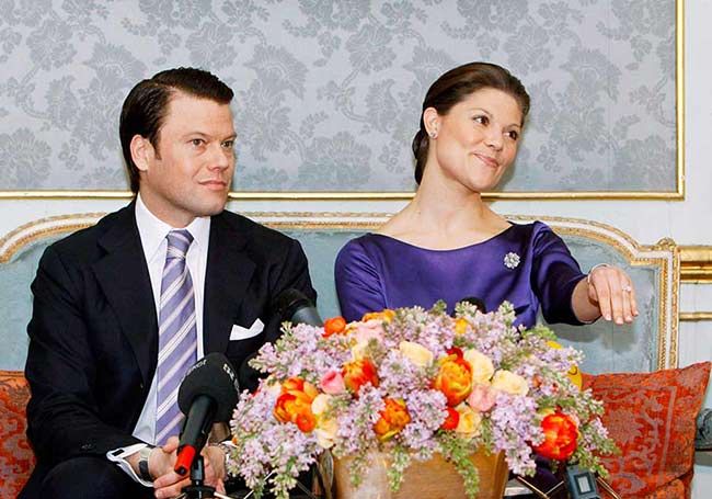 Crown Princess Victoria Prince Daniel of Sweden engaged