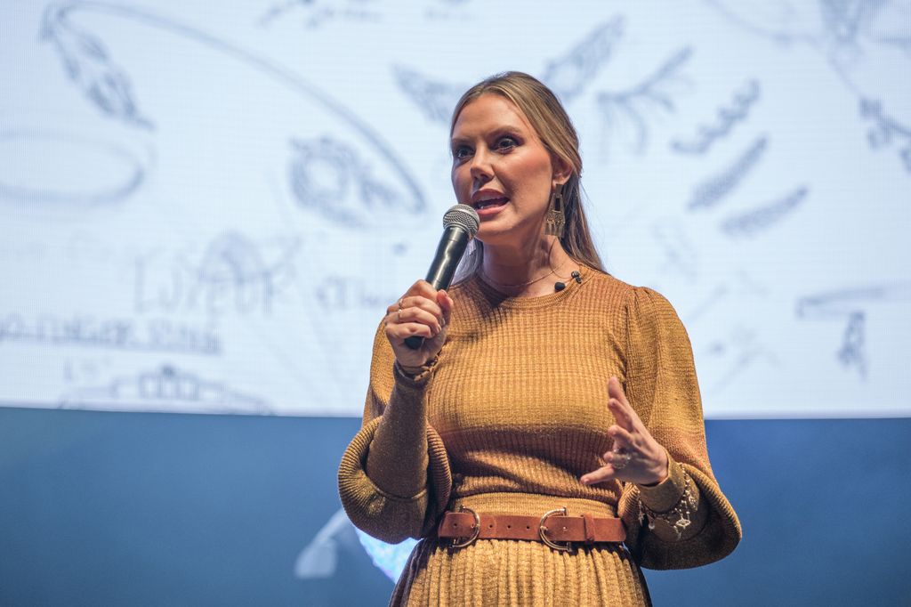 Kendra Scott attends the unveiling of the Women's Entrepreneurial Leadership Institute At The University Of Texas At Austin