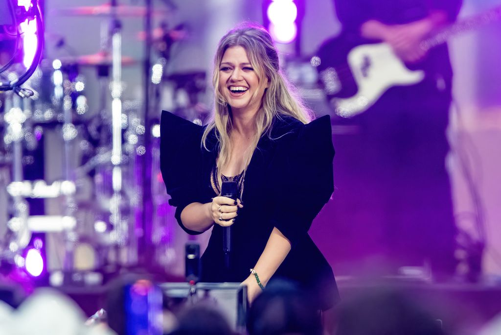 Kelly Clarkson is seen performing during NBC's "Today" show Citi Concert Series at Rockefeller Plaza on September 22, 2023 in New York City. (Photo by Gilbert Carrasquillo/GC Images)