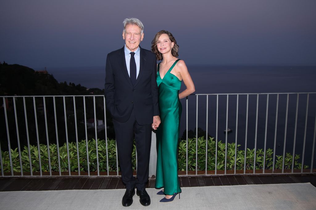 Harrison Ford and Calista Flockhart turn heads in Italy