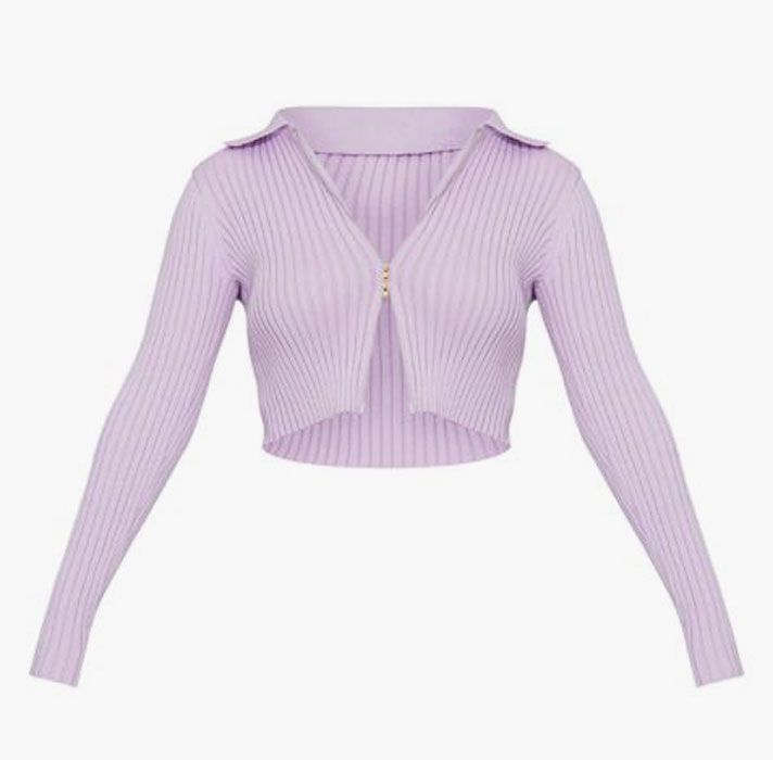 pretty little thing lilac top