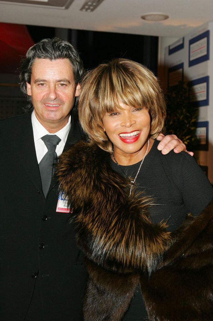 Tina Turner and Erwin Bach in 2005