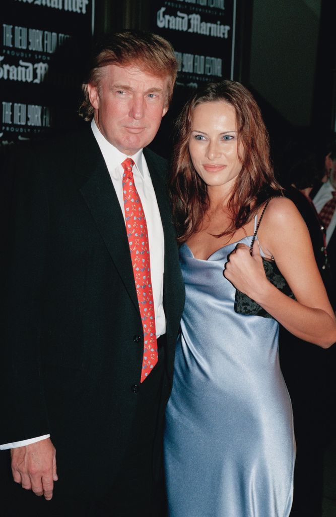 donald and melania trump throwback