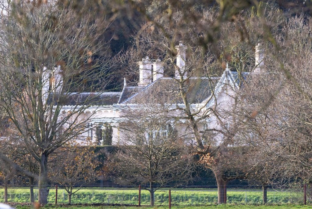 Adelaide Cottage on the Windsor Estate, the home of the Prince and Princess of Wales