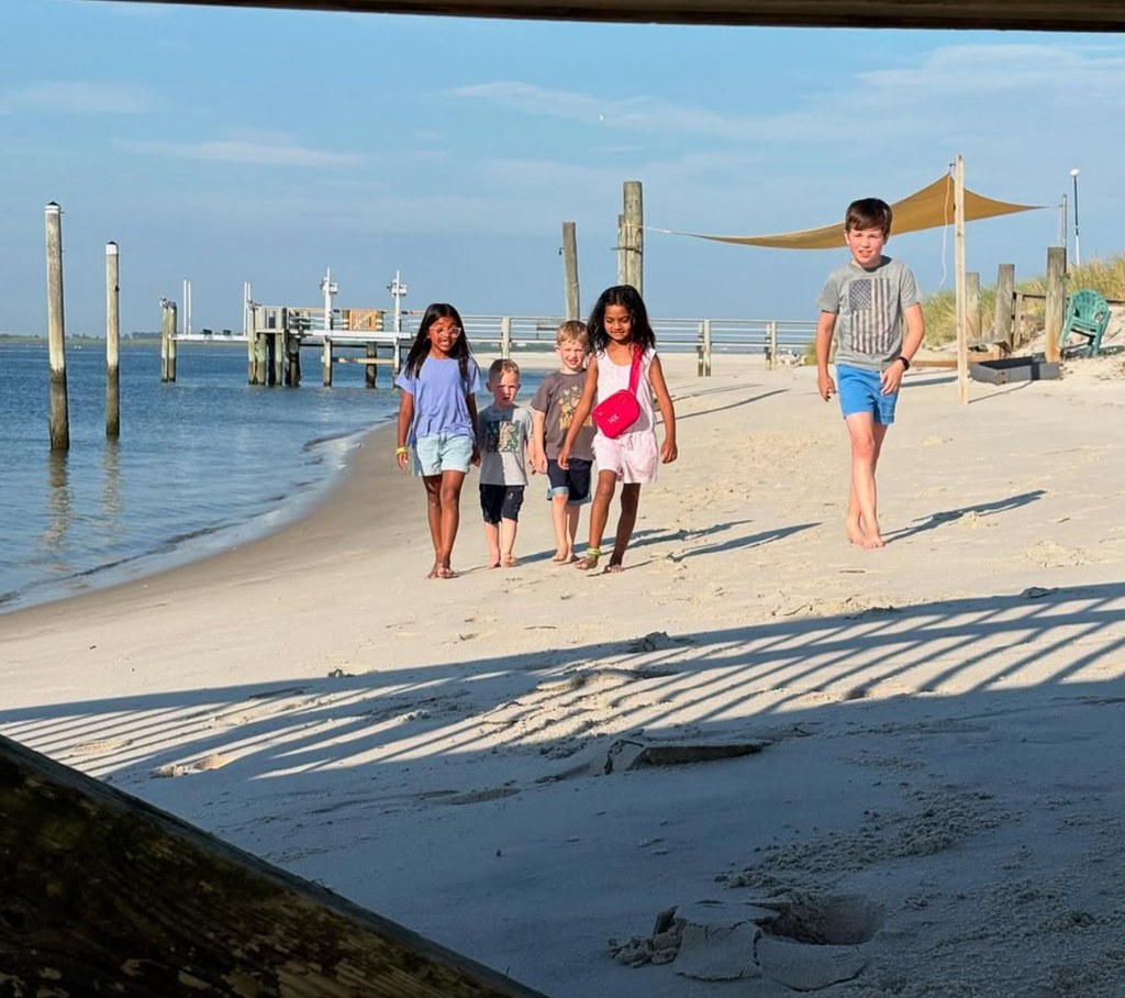 Dylan Dreyer  shares a stunning beach photo with her and Hoda's kids on Instagram