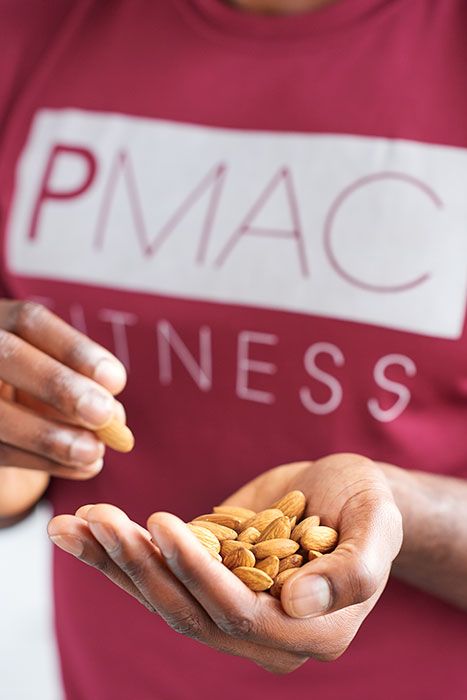 Peter Mac personal trainer almonds