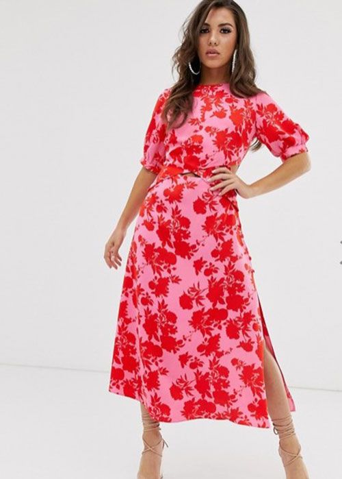 Queen Letizia steps out in a beautiful floral dress perfect for autumn ...