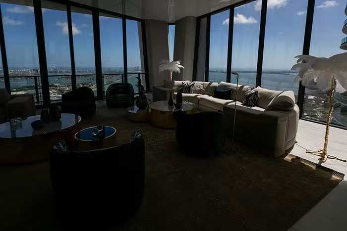 beckhams miami penthouse lounge