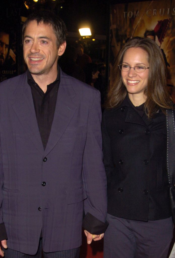 Robert Downey Jr. and Susan Levin during "The Last Samurai" Los Angeles Premiere at Mann Village Theatre in Westwood, California, 2003