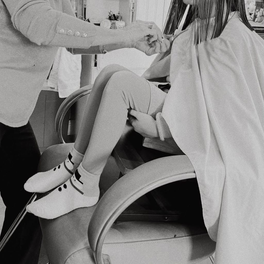 Khai had her long blonde locks trimmed over the Christmas break