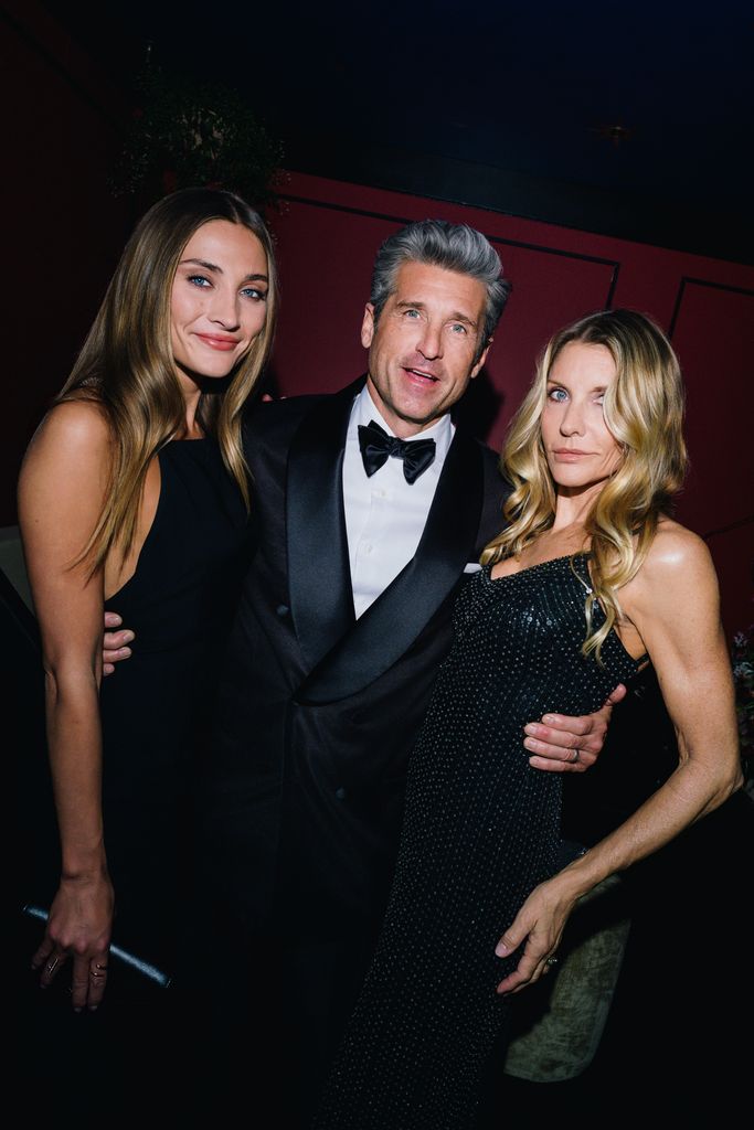 La superbe fille de Patrick Dempsey vole la vedette lors d'une apparition sur le tapis rouge avec son célèbre père 4 Patrick a le soutien de sa fille et de son épouse