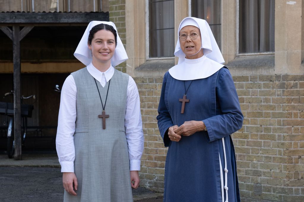 Call The Midwife: Sister Catherine (MOLLY VEVERS), Sister Julienne (JENNY AGUTTER)