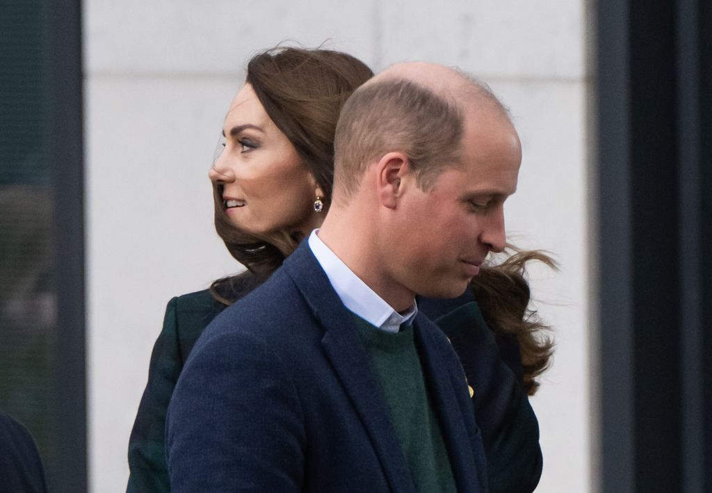 Prince William with his wife, Princess Kate