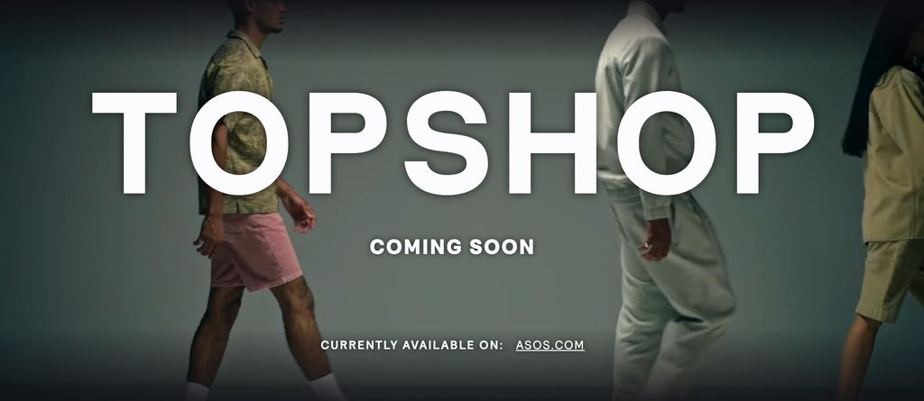 Saat Anda mengunjungi topshop.com, inilah yang akan Anda temukan