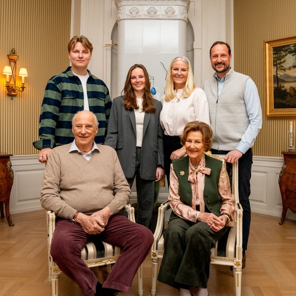 Norway royal family at Easter