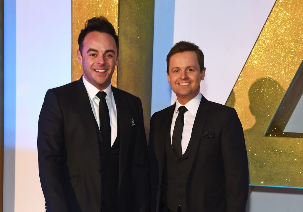 Anthony McPartlin and Declan Donnelly attend the 21st National Television Awards 