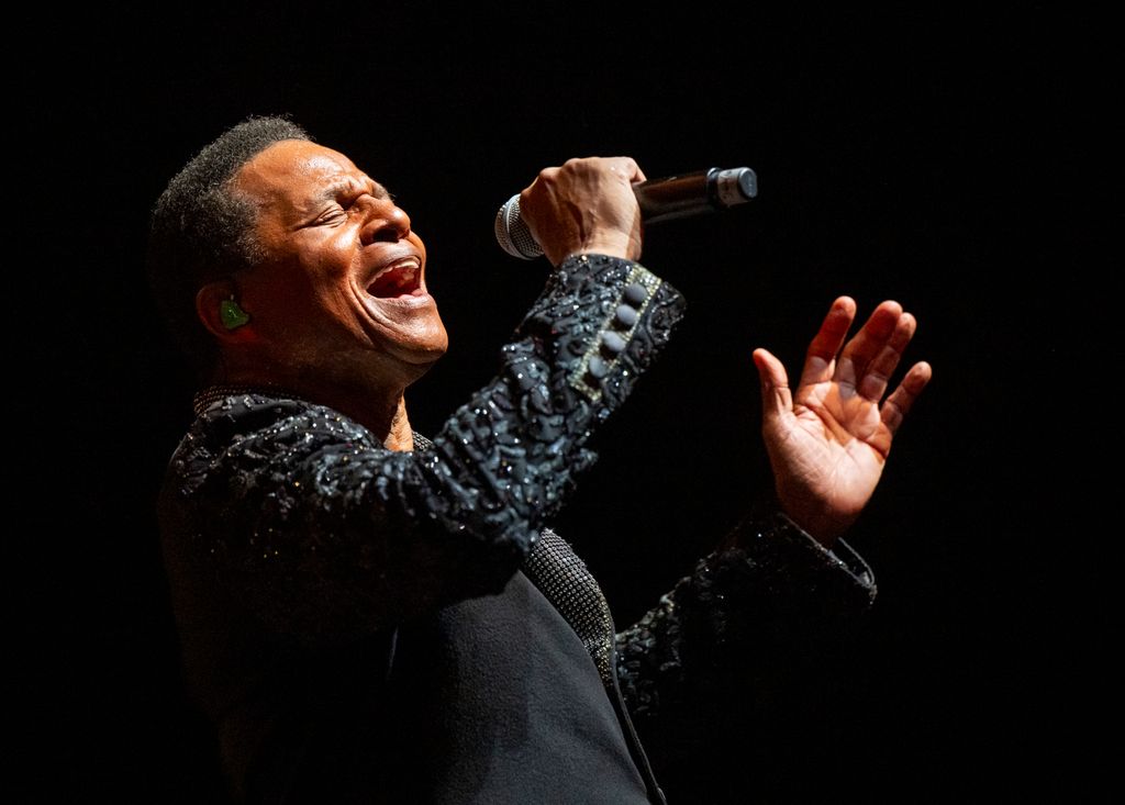 Jackie Jackson at the only German concert at Circus Krone