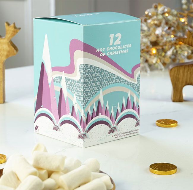 etsy hot chocolate calendar