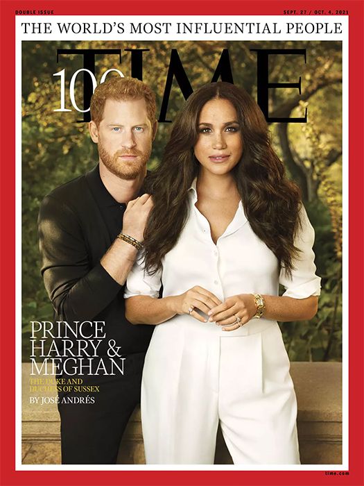 Prince Harry and Meghan Markles cover of TIME magazine