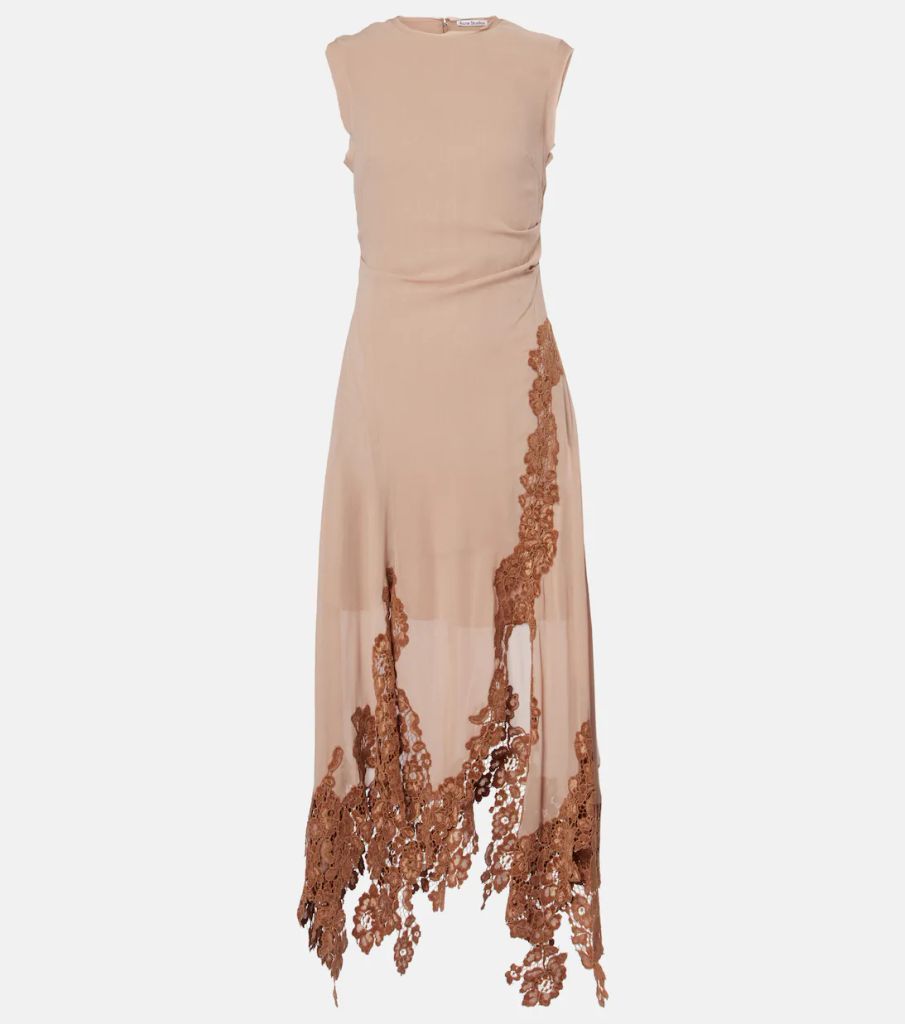 ACNE DRESS IN BEIGE