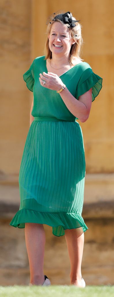 Laura Fellowes at Harry and Meghan's wedding