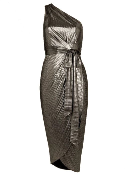 Ted Baker metallic dress