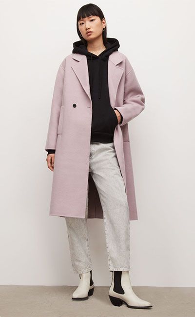 lilac coat