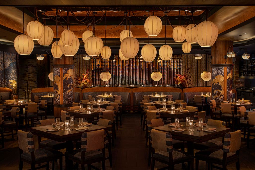 Interior of Sake No Hana