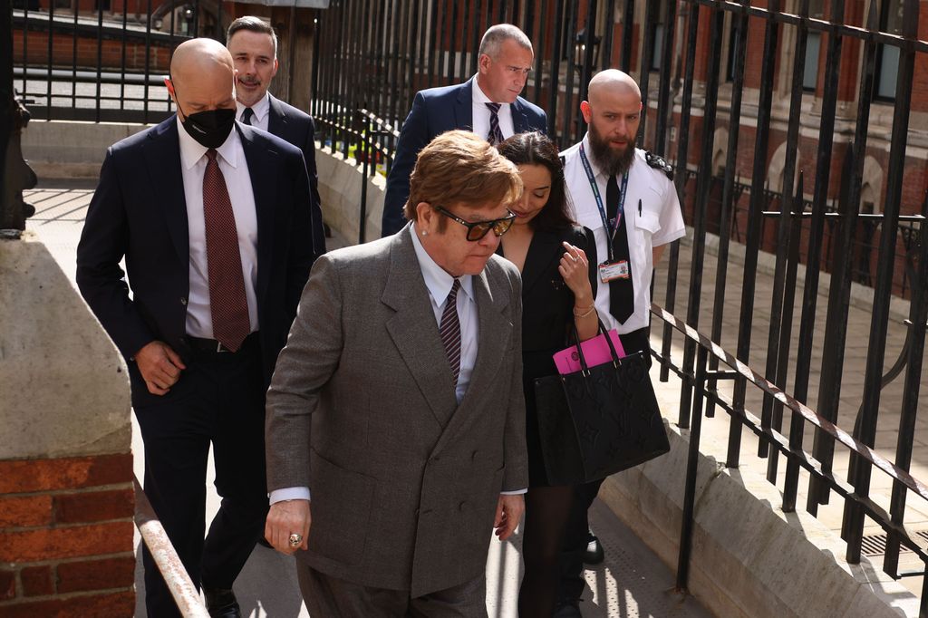Sir Elton John at the High Court