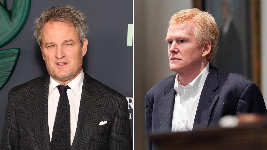 Split image of Jason Clarke and Alex Murdaugh