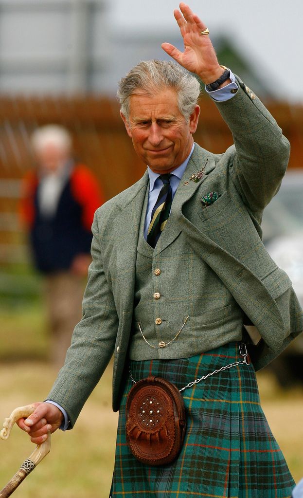 Charles attending the Mey Highland Games in 2007 