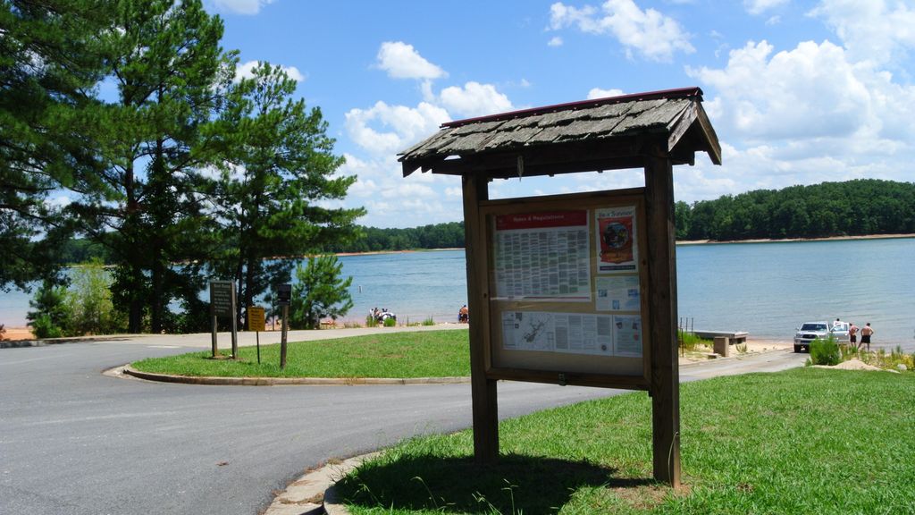 Lake Lanier in Atlanta, Georgia where usher stepson Kile Glover died