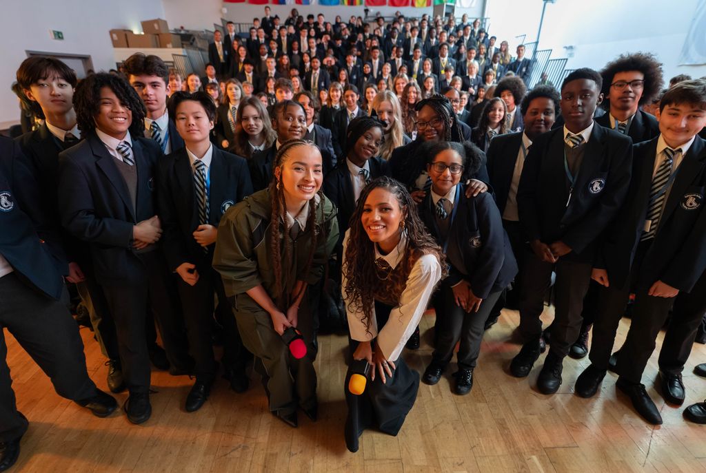 The duo have been inspiring the future generation with their new initiative MicDrops