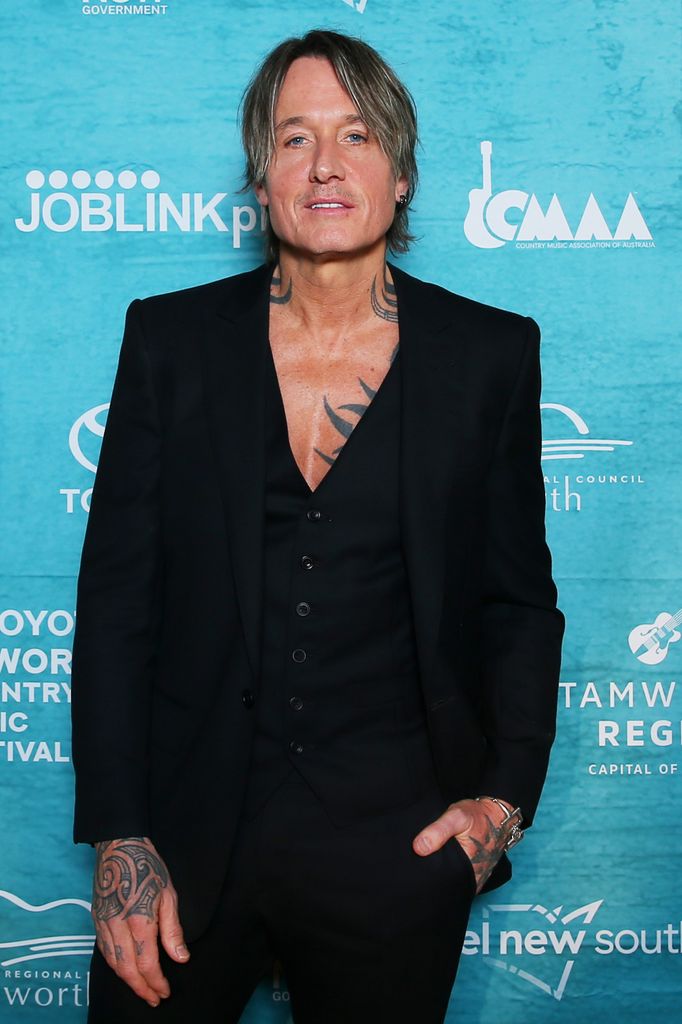 Keith Urban at roll of renown honor
