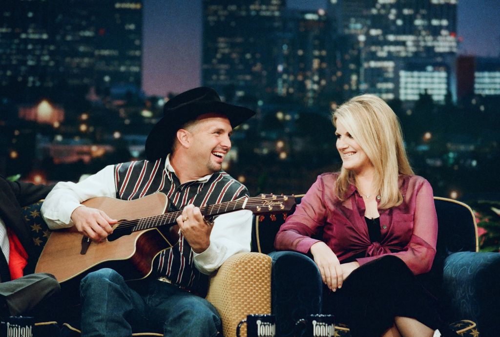 Musical guests Garth Brooks and Trisha Yearwood on The Jay Leno Show