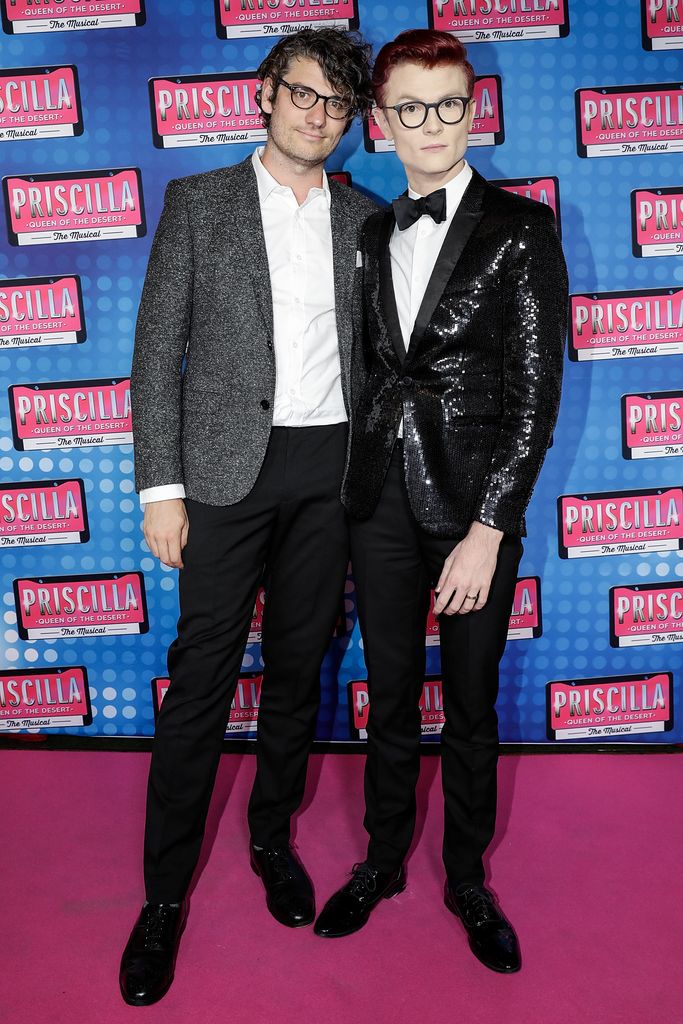Kieran Wheatley standing with Rhys Nicholson