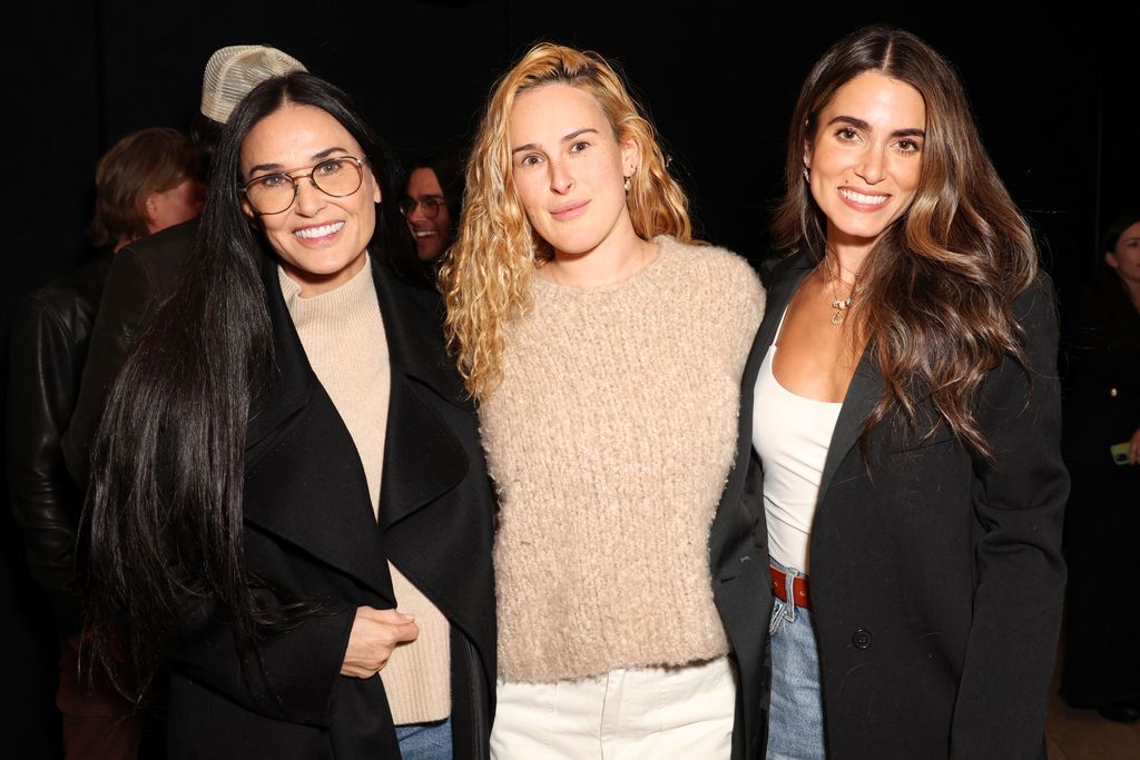 Demi Moore, Rumer Willis and Nikki Reed at common ground 
