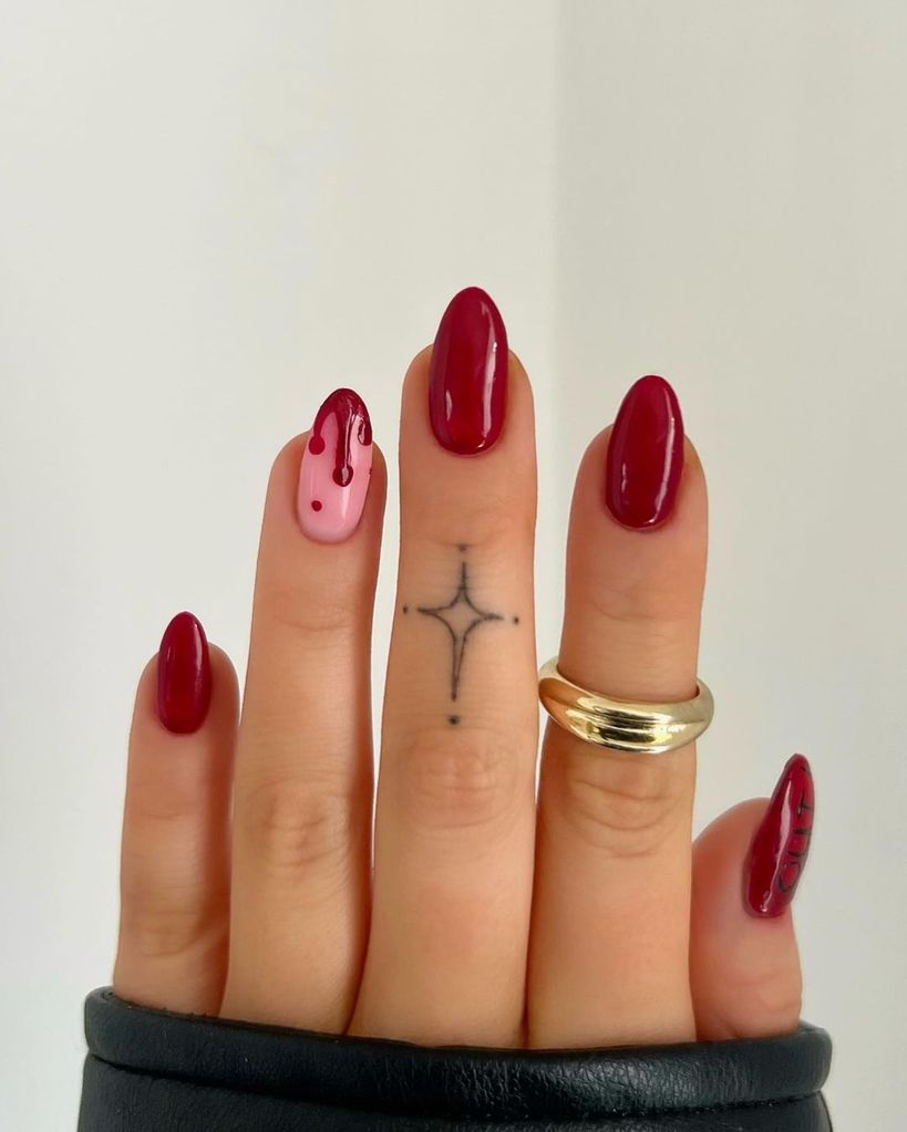 Bloody drop nails 