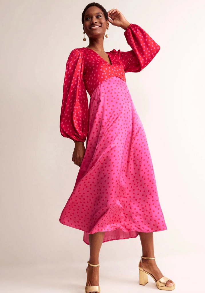 Boden pink dress