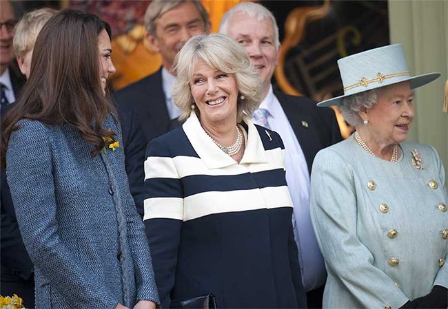 kate middleton and duchess of cornwall fortnum and mason