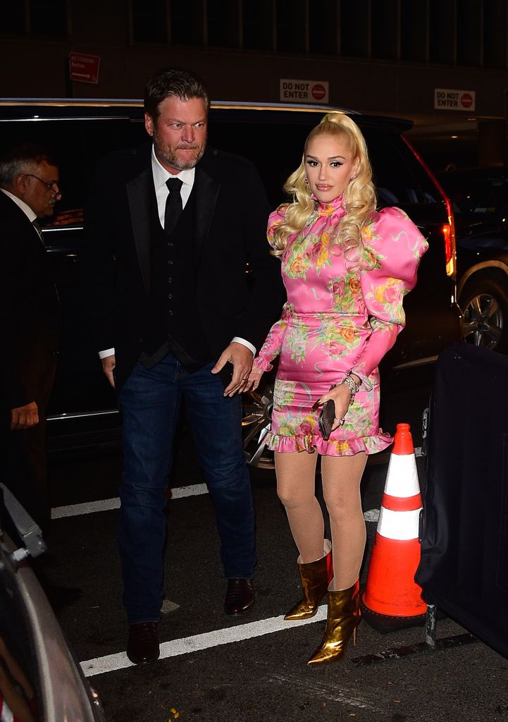  Blake Shelton and Gwen Stefani 