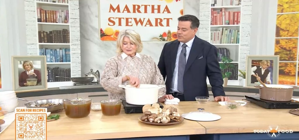 carson daly today show segment martha stewart