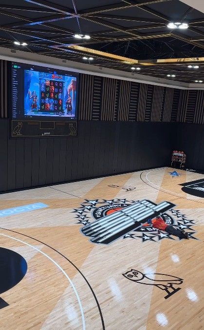 drake nba-sized basketball court inside 100m toronto home